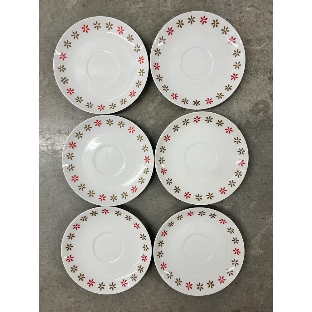 Mikasa Elite Line Pepper Pattern Set of Six 9.875" Diameter Plates